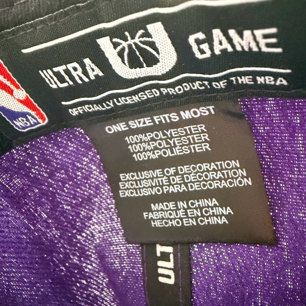 Ultra Game Purple Los Angeles Lakers Cap